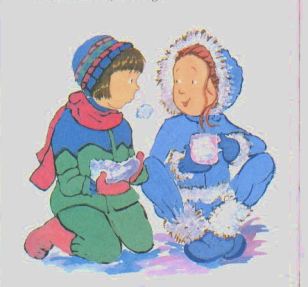 emily and marietta in the snow